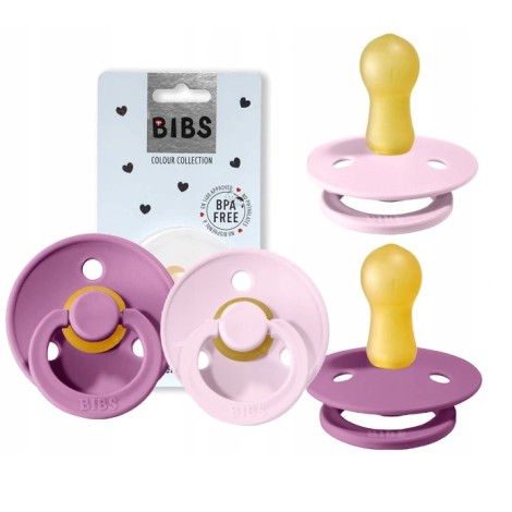 Bibs 2PAK Blush Lavender/Baby Pink S