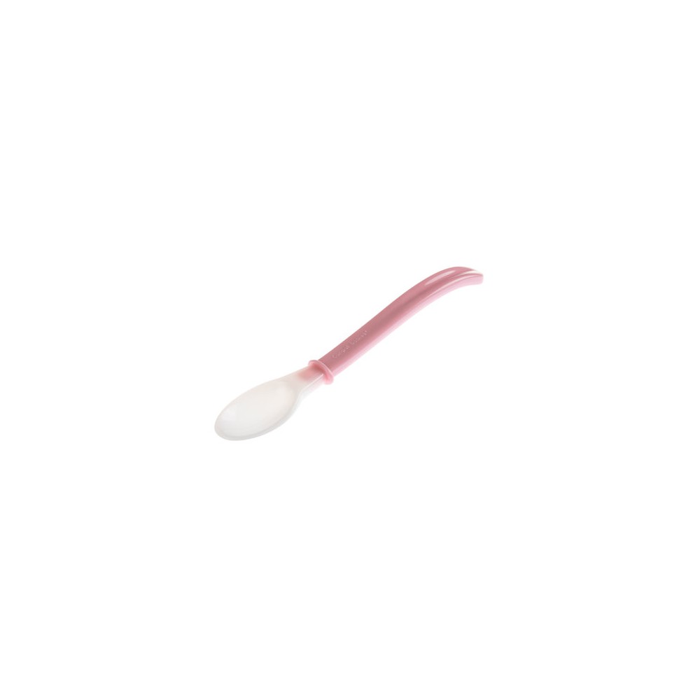 Canpol elastyczna łyżeczka z długim uchwytem różowa
