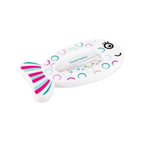 Canpol termometr do kąpieli dla niemowląt Rybka różowa