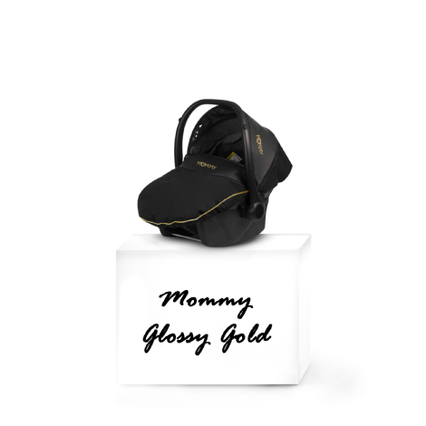 BabyActive Momy Glossy Gold 4w1 Fotelik z Bazą Isofix