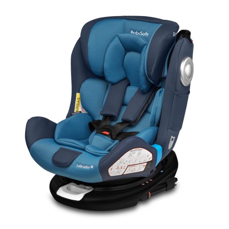 Fotelik samochodowy BabySafe Labrador - blue