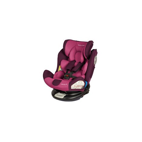 Fotelik samochodowy BabySafe Labrador - różowo-fioletowy